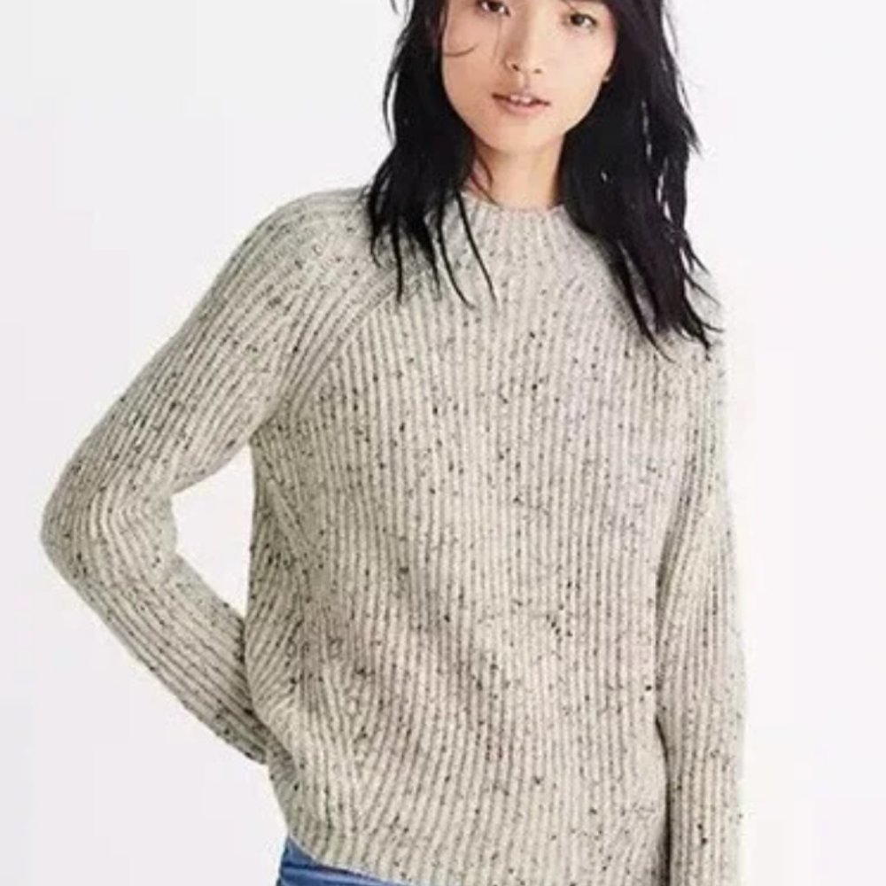 Madewell Northfield Mockneck Sweater - Donegal Small